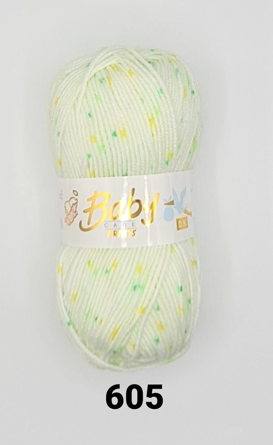 Baby Care Prints DK 10 x 100g Balls Lemon & Lime Twist - Click Image to Close